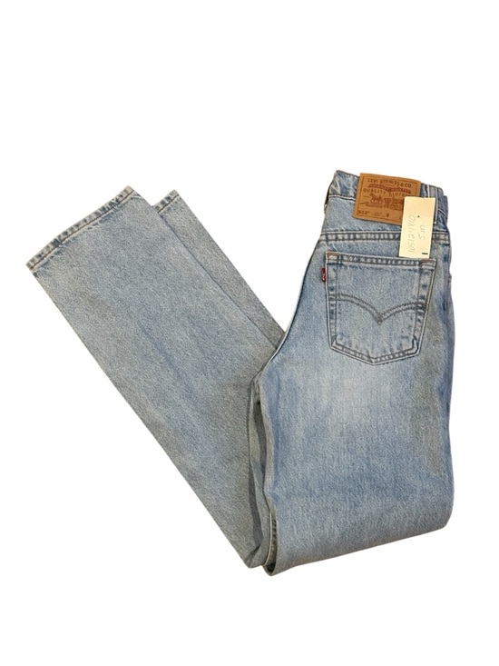 Levi's Denim - Vintage Levi’s 512 Slim Fit Straight Leg Light Wash Jeans USA / Juniors